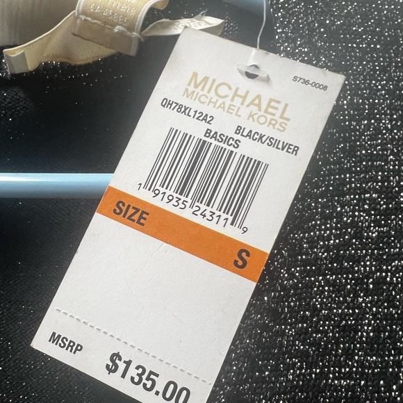 Michael Kors: shimmering black and silver bodycon dress - Picture 5 of 5